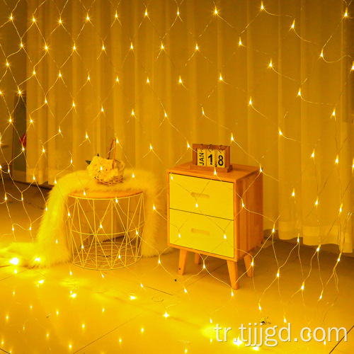 LED balıkçılık net örgü ip ışığı